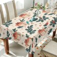 thumbnail image 1 of Yayeee Tablecloths 54" x 72" Rectangle Wrinkle Resistant Party Table Cover, Orange Christmas Gift Pattern, 1 of 8
