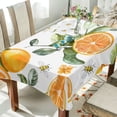 thumbnail image 1 of Yayeee Tablecloths 54" x 72" Rectangle Wrinkle Resistant Party Table Cover, Orange Watercolor Bees, 1 of 8