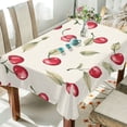 thumbnail image 1 of Yayeee Tablecloths 54" x 72" Rectangle Wrinkle Resistant Party Table Cover, Red Cherry, 1 of 8