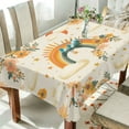 thumbnail image 1 of Yayeee Tablecloths 54" x 72" Rectangle Wrinkle Resistant Party Table Cover, Retro Rainbow, 1 of 8