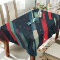 thumbnail image 1 of Yayeee Tablecloths 54" x 72" Rectangle Wrinkle Resistant Party Table Cover, Stars Abstract Lines, 1 of 8