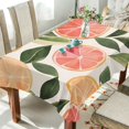 thumbnail image 1 of Yayeee Tablecloths 54" x 72" Rectangle Wrinkle Resistant Party Table Cover, Watercolor Grapefruit, 1 of 8