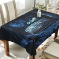 thumbnail image 1 of Yayeee Tablecloths 54" x 72" Rectangle Wrinkle Resistant Party Table Cover, Window Earth, 1 of 8