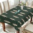 thumbnail image 1 of Yayeee Tablecloths 60" x 108" Rectangle Wrinkle Resistant Party Table Cover, Beige Plants, 1 of 8