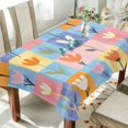 thumbnail image 1 of Yayeee Tablecloths 60" x 108" Rectangle Wrinkle Resistant Party Table Cover, Blue Flowers, 1 of 8