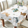thumbnail image 1 of Yayeee Tablecloths 60" x 108" Rectangle Wrinkle Resistant Party Table Cover, Cartoon Bunnies, 1 of 8