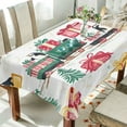 thumbnail image 1 of Yayeee Tablecloths 60" x 108" Rectangle Wrinkle Resistant Party Table Cover, Christmas Train, 1 of 8