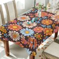 thumbnail image 1 of Yayeee Tablecloths 60" x 108" Rectangle Wrinkle Resistant Party Table Cover, Colorful Flowers, 1 of 8