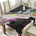 thumbnail image 1 of Yayeee Tablecloths 60" x 108" Rectangle Wrinkle Resistant Party Table Cover, Colorful White, 1 of 8