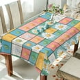 thumbnail image 1 of Yayeee Tablecloths 60" x 108" Rectangle Wrinkle Resistant Party Table Cover, Daisy Mosaic, 1 of 8