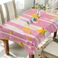 thumbnail image 1 of Yayeee Tablecloths 60" x 108" Rectangle Wrinkle Resistant Party Table Cover, Flat Yellow Stars, 1 of 8