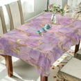 thumbnail image 1 of Yayeee Tablecloths 60" x 108" Rectangle Wrinkle Resistant Party Table Cover, Pastel Pink Marble Pattern, 1 of 8