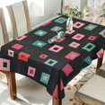 thumbnail image 1 of Yayeee Tablecloths 60" x 108" Rectangle Wrinkle Resistant Party Table Cover, Red Block Pattern, 1 of 8