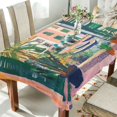 thumbnail image 1 of Yayeee Tablecloths 60" x 108" Rectangle Wrinkle Resistant Party Table Cover, Window Scene, 1 of 8