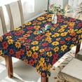 thumbnail image 1 of Yayeee Tablecloths 60" x 108" Rectangle Wrinkle Resistant Party Table Cover, Yellow Floral, 1 of 8