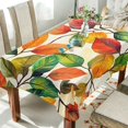 thumbnail image 1 of Yayeee Tablecloths 60" x 120" Rectangle Wrinkle Resistant Party Table Cover, Beige Leaves, 1 of 8