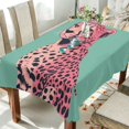 thumbnail image 1 of Yayeee Tablecloths 60" x 120" Rectangle Wrinkle Resistant Party Table Cover, Big Pink Cheetah, 1 of 8
