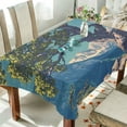 thumbnail image 1 of Yayeee Tablecloths 60" x 120" Rectangle Wrinkle Resistant Party Table Cover, Blue Tree, 1 of 8