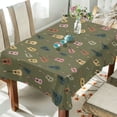 thumbnail image 1 of Yayeee Tablecloths 60" x 120" Rectangle Wrinkle Resistant Party Table Cover, Cartoon Guitar Pattern, 1 of 8