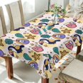 thumbnail image 1 of Yayeee Tablecloths 60" x 120" Rectangle Wrinkle Resistant Party Table Cover, Cute Cartoon Pattern, 1 of 8