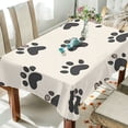thumbnail image 1 of Yayeee Tablecloths 60" x 120" Rectangle Wrinkle Resistant Party Table Cover, Cute Cat Paw, 1 of 8