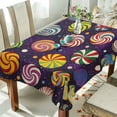 thumbnail image 1 of Yayeee Tablecloths 60" x 120" Rectangle Wrinkle Resistant Party Table Cover, Galactic Candy, 1 of 8