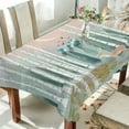 thumbnail image 1 of Yayeee Tablecloths 60" x 120" Rectangle Wrinkle Resistant Party Table Cover, Green Deer, 1 of 8