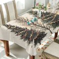 thumbnail image 1 of Yayeee Tablecloths 60" x 120" Rectangle Wrinkle Resistant Party Table Cover, Hand Drawn Christmas Stars, 1 of 8