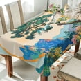 thumbnail image 1 of Yayeee Tablecloths 60" x 120" Rectangle Wrinkle Resistant Party Table Cover, Large Pine Tree, 1 of 8