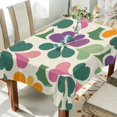 thumbnail image 1 of Yayeee Tablecloths 60" x 120" Rectangle Wrinkle Resistant Party Table Cover, Purple Clover Pattern, 1 of 8