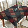 thumbnail image 1 of Yayeee Tablecloths 60" x 120" Rectangle Wrinkle Resistant Party Table Cover, Red Tartan Pattern, 1 of 8