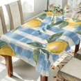 thumbnail image 1 of Yayeee Tablecloths 60" x 120" Rectangle Wrinkle Resistant Party Table Cover, Retro Lemon Leaves, 1 of 8
