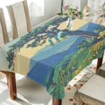 thumbnail image 1 of Yayeee Tablecloths 60" x 120" Rectangle Wrinkle Resistant Party Table Cover, Retro Mountain, 1 of 8