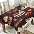 thumbnail image 1 of Yayeee Tablecloths 60" x 120" Rectangle Wrinkle Resistant Party Table Cover, Sweet Cakes, 1 of 8