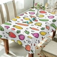 thumbnail image 1 of Yayeee Tablecloths 60" x 120" Rectangle Wrinkle Resistant Party Table Cover, Various Vegetables Pattern, 1 of 8