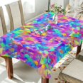 thumbnail image 1 of Yayeee Tablecloths 60" x 120" Rectangle Wrinkle Resistant Party Table Cover, Vibrant Geometric Pattern, 1 of 8
