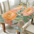 thumbnail image 1 of Yayeee Tablecloths 60" x 60" Rectangle Wrinkle Resistant Party Table Cover, Abstract Floral Art, 1 of 8