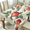 thumbnail image 1 of Yayeee Tablecloths 60" x 60" Rectangle Wrinkle Resistant Party Table Cover, Apples Flower Pattern, 1 of 8