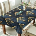 thumbnail image 1 of Yayeee Tablecloths 60" x 60" Rectangle Wrinkle Resistant Party Table Cover, Blue Art Pattern, 1 of 8