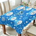 thumbnail image 1 of Yayeee Tablecloths 60" x 60" Rectangle Wrinkle Resistant Party Table Cover, Blue Bears, 1 of 8