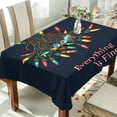thumbnail image 1 of Yayeee Tablecloths 60" x 60" Rectangle Wrinkle Resistant Party Table Cover, Blue Christmas Light, 1 of 8