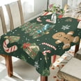 thumbnail image 1 of Yayeee Tablecloths 60" x 60" Rectangle Wrinkle Resistant Party Table Cover, Christmas Gift Pattern, 1 of 8
