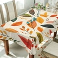 thumbnail image 1 of Yayeee Tablecloths 60" x 60" Rectangle Wrinkle Resistant Party Table Cover, Colorful Leaves, 1 of 8