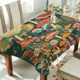 thumbnail image 1 of Yayeee Tablecloths 60" x 60" Rectangle Wrinkle Resistant Party Table Cover, Floral Mushroom, 1 of 8