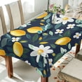 thumbnail image 1 of Yayeee Tablecloths 60" x 60" Rectangle Wrinkle Resistant Party Table Cover, Lemon Flowers, 1 of 8