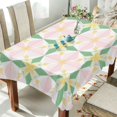 thumbnail image 1 of Yayeee Tablecloths 60" x 60" Rectangle Wrinkle Resistant Party Table Cover, Retro Yellow Stars, 1 of 8