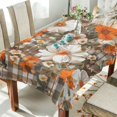 thumbnail image 1 of Yayeee Tablecloths 60" x 60" Rectangle Wrinkle Resistant Party Table Cover, Rustic Floral, 1 of 8