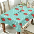 thumbnail image 1 of Yayeee Tablecloths 60" x 60" Rectangle Wrinkle Resistant Party Table Cover, Strawberry Pattern, 1 of 8