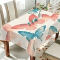 thumbnail image 1 of Yayeee Tablecloths 60" x 60" Rectangle Wrinkle Resistant Party Table Cover, Watercolor Butterflies, 1 of 8
