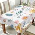 thumbnail image 1 of Yayeee Tablecloths 60" x 90" Rectangle Wrinkle Resistant Party Table Cover, Cartoon Doodles, 1 of 8